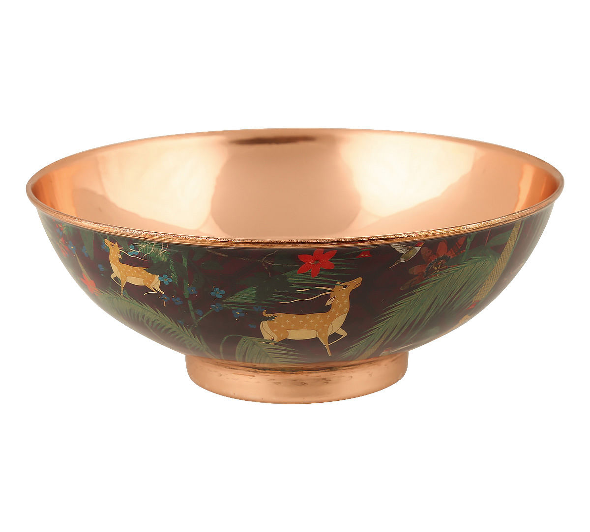 India Circus Forest Fetish Copper Bowl