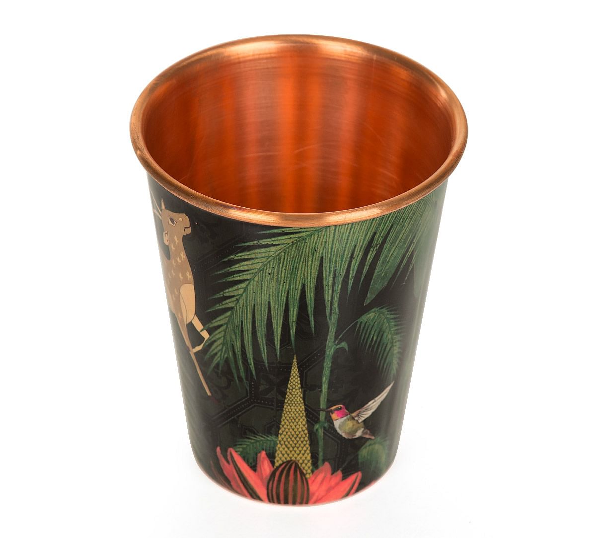 India Circus Forest Fetish Copper Tumbler