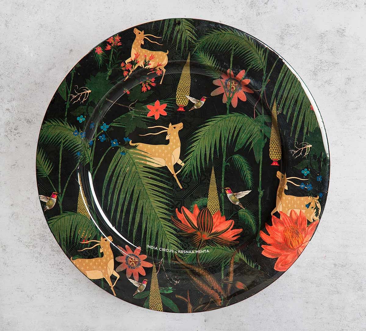 India Circus Forest Fetish Decor Plate