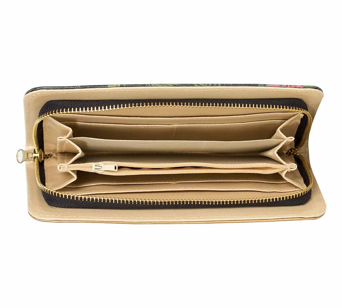India Circus Forest Fetish Ladies Zipper Wallet