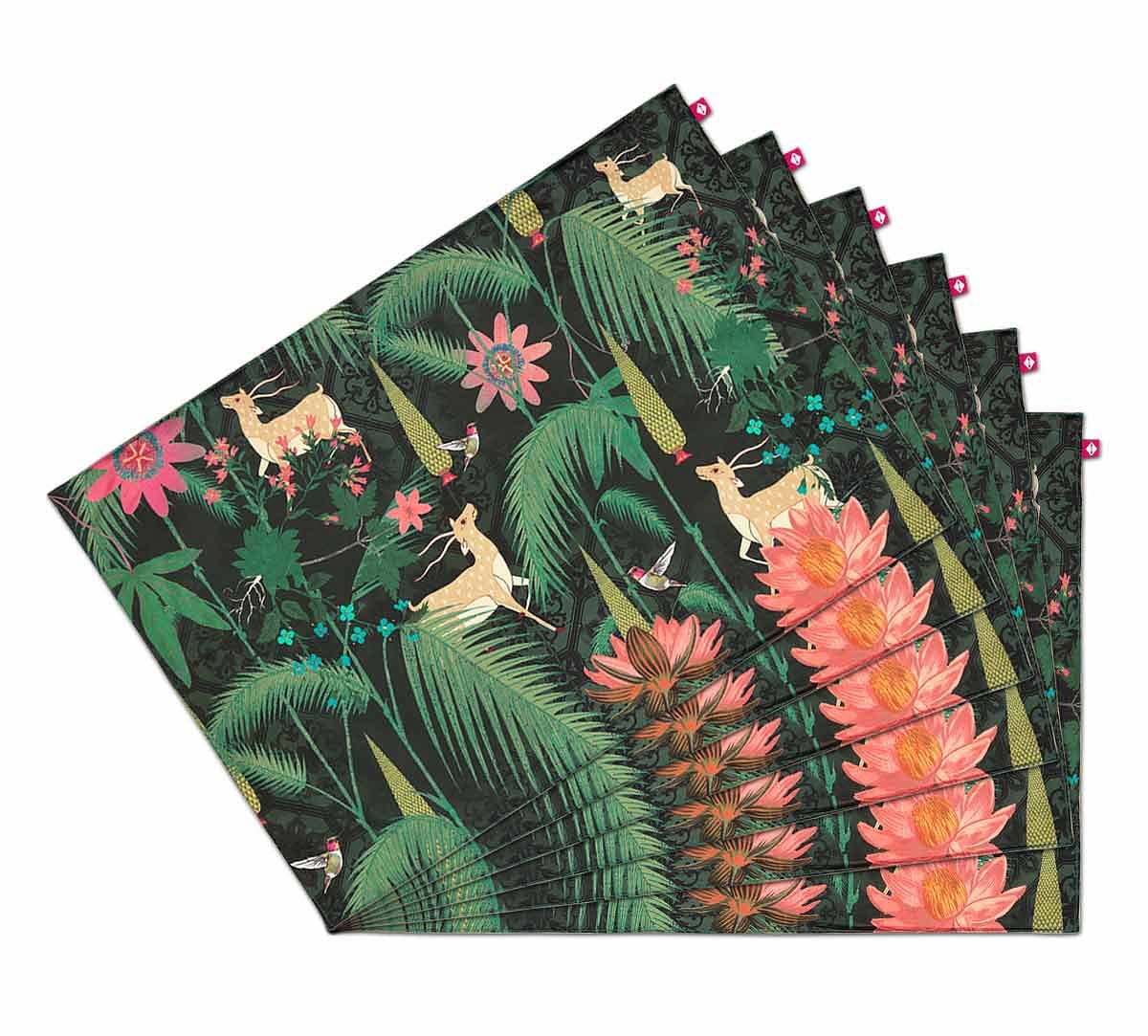 India Circus Forest Fetish Table Mats Set of 6
