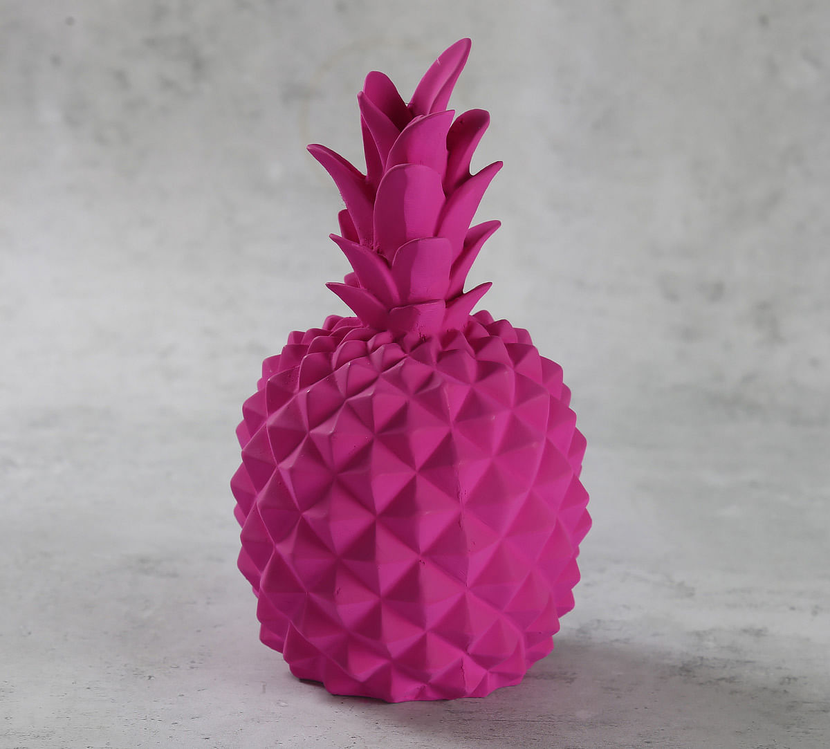 India Circus Fuchsia Pineapple Decor Accent