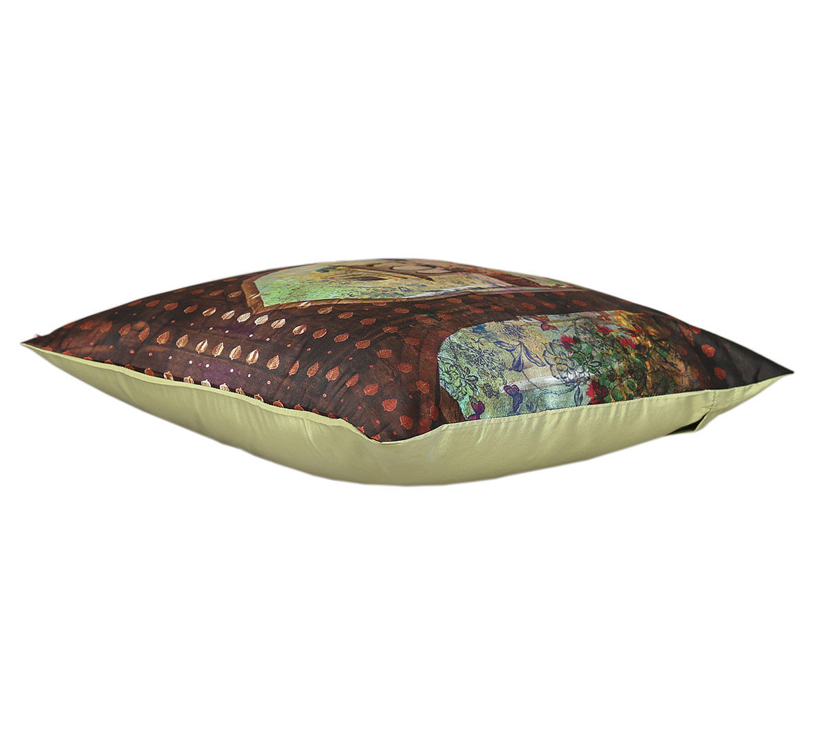 India Circus Gadisar View Satin Blend Cushion Cover