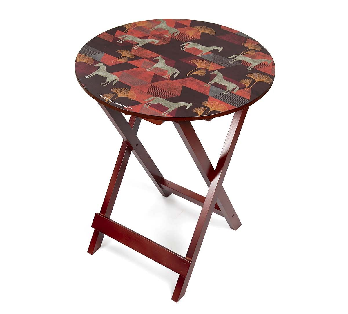 India Circus Gallant Gypsy Round Side Table