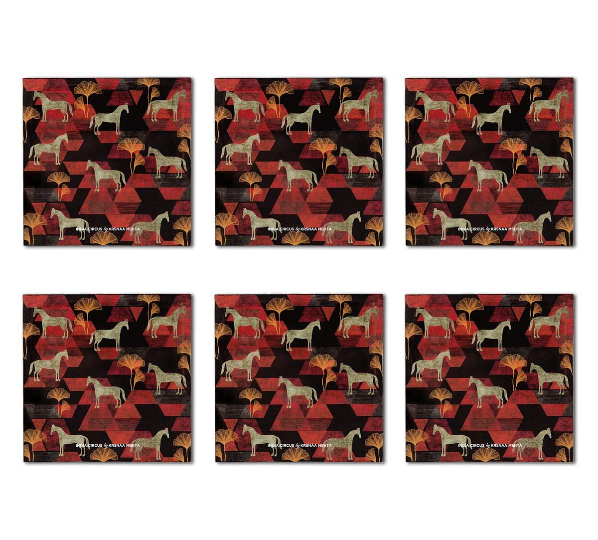 India Circus Gallant Gypsy Table Coaster