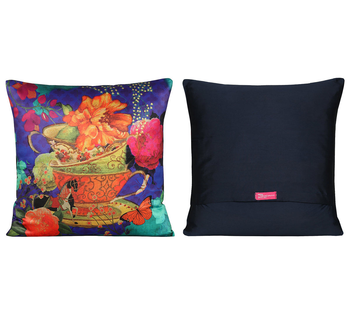 India Circus Garden Hi-Tea Cushion Cover Set of 5