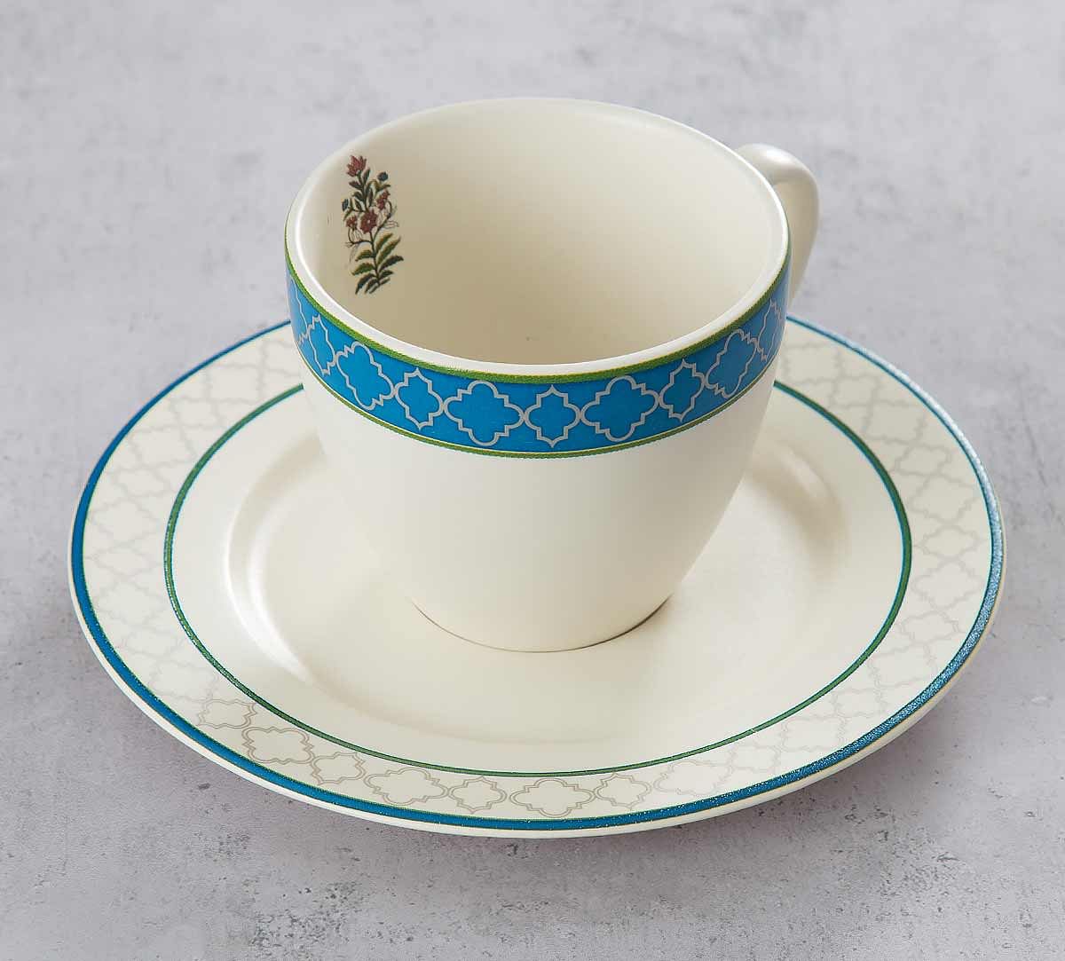 India Circus Garden of Eva Cup and Saucer