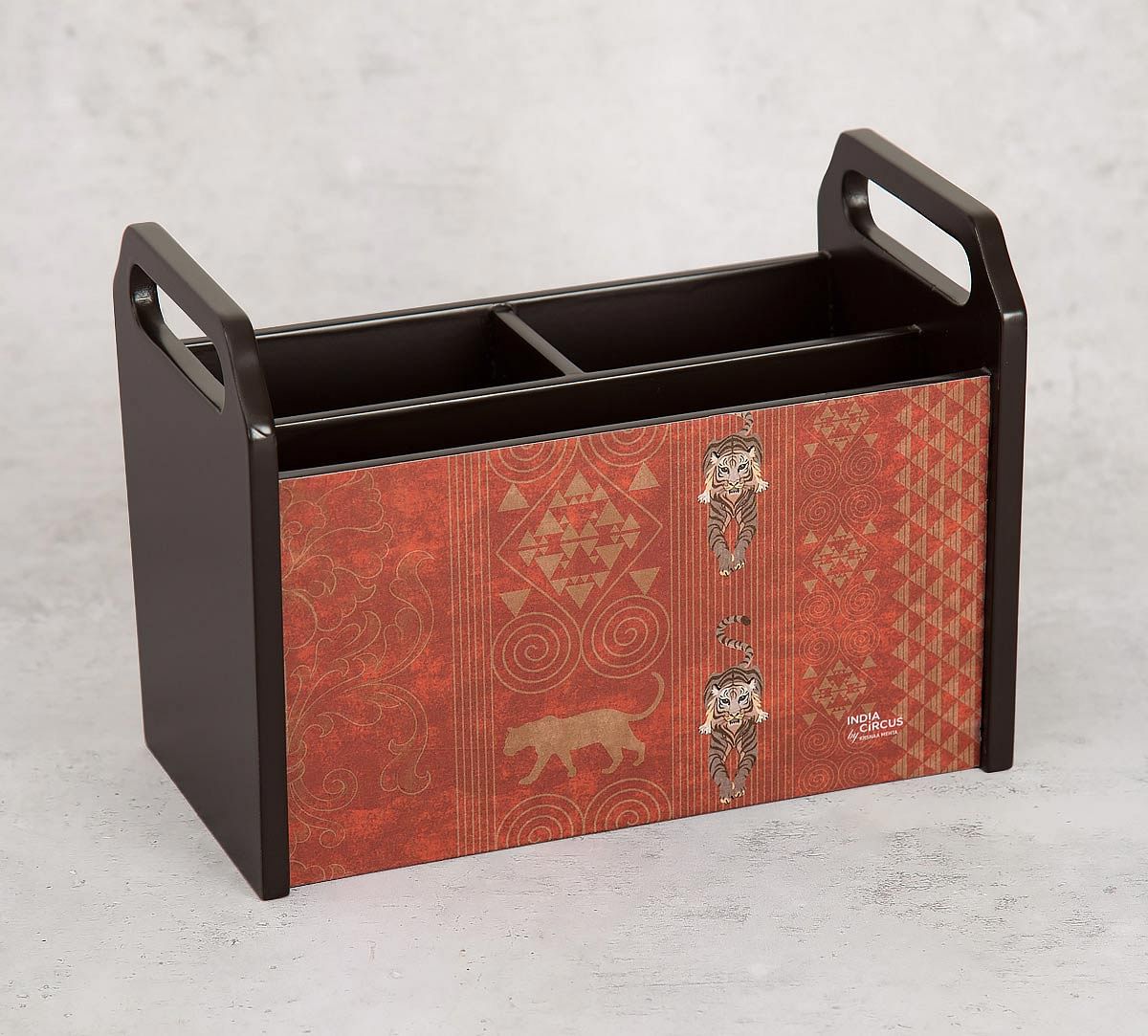 India Circus Geometrical Empress Desk Organizer