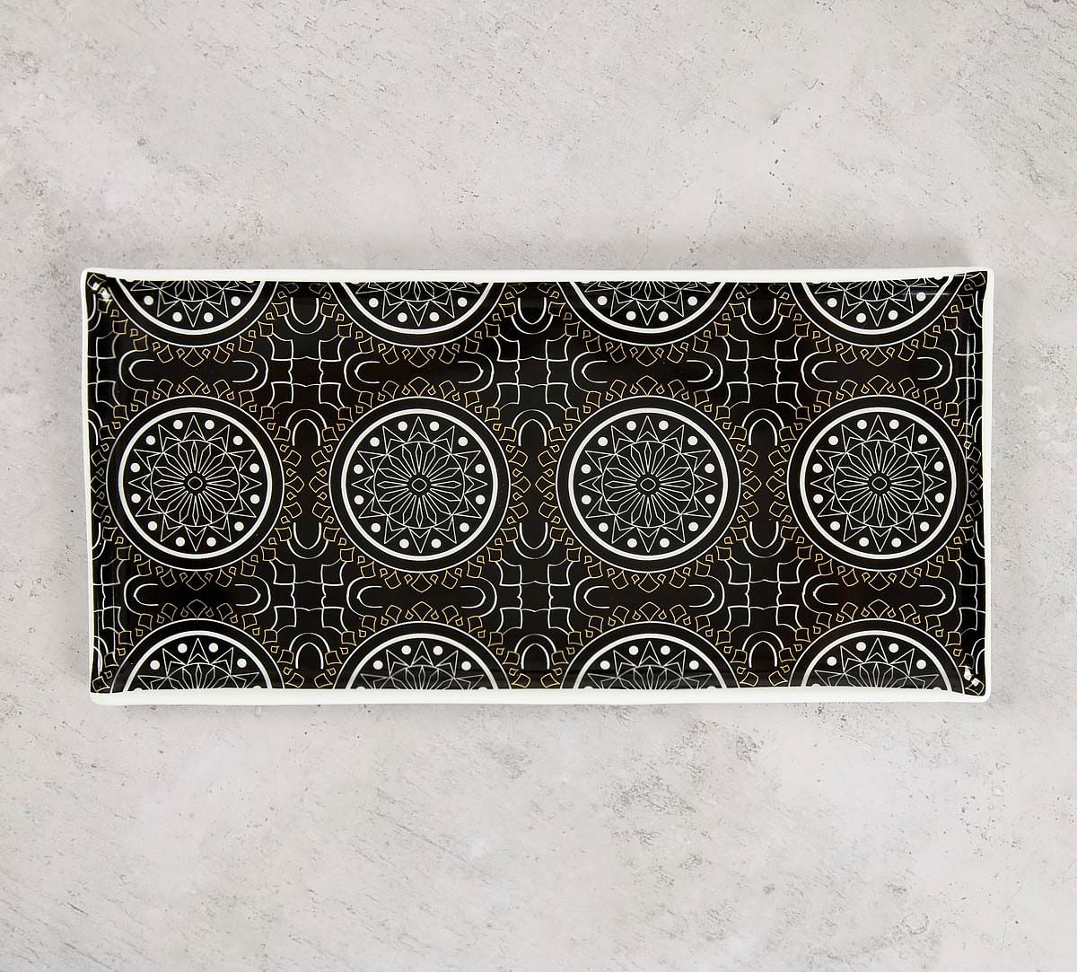 India Circus Geometrical Tara Serving Platter