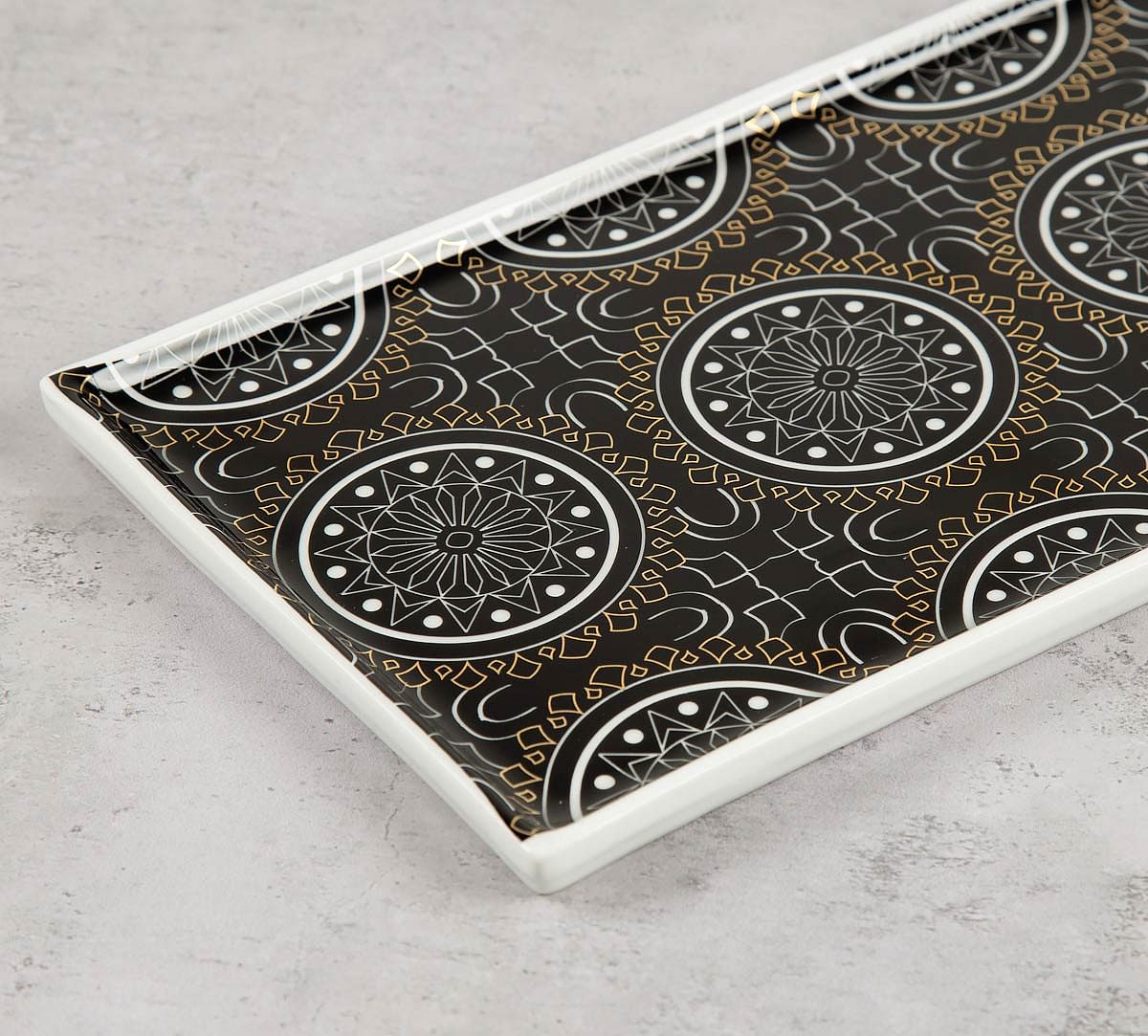 India Circus Geometrical Tara Serving Platter