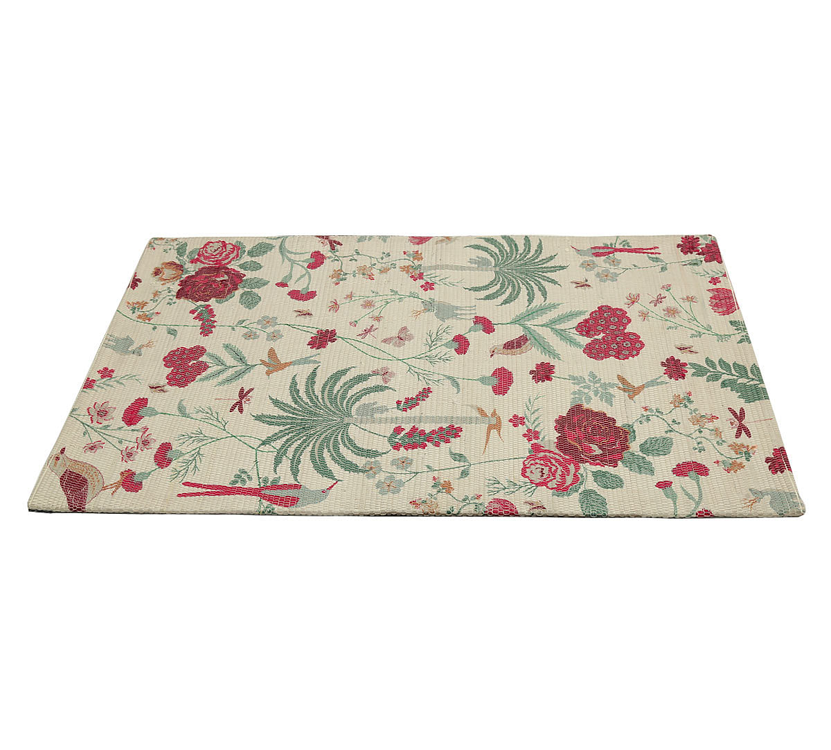 India Circus Grey Floral Galore Rug