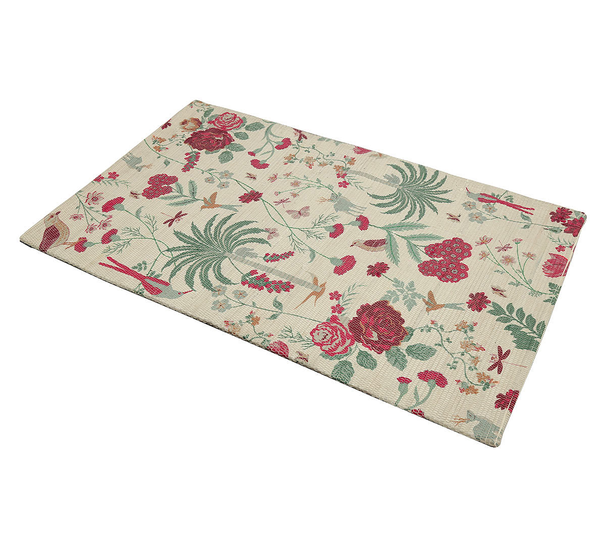 India Circus Grey Floral Galore Rug