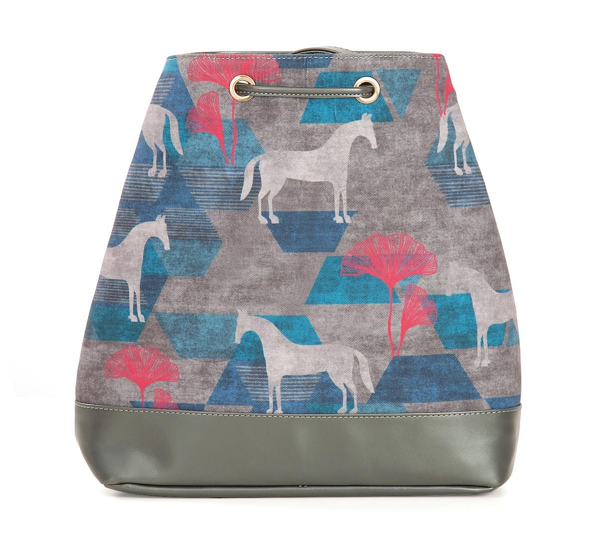 India Circus Grey Gallant Gypsy Hobo Bag