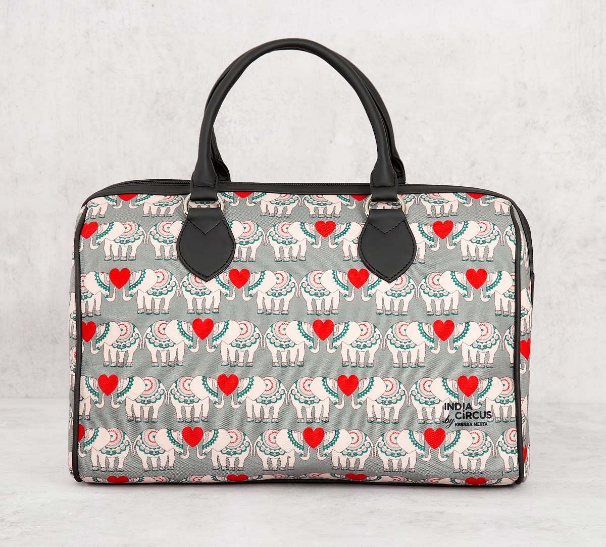 India Circus Heart Tusker Duffle Bag