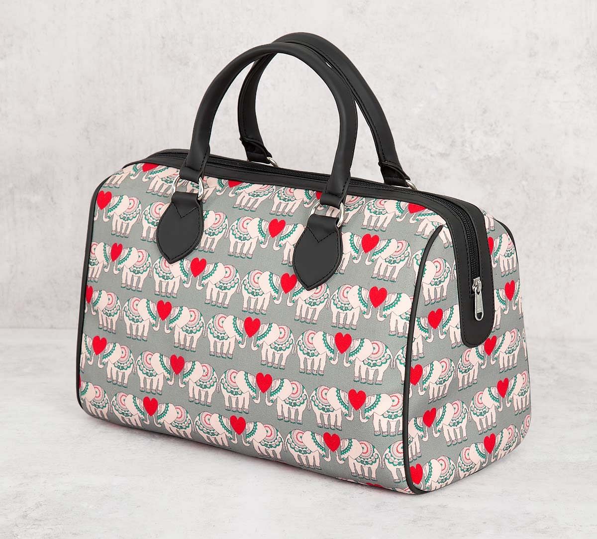 India Circus Heart Tusker Duffle Bag