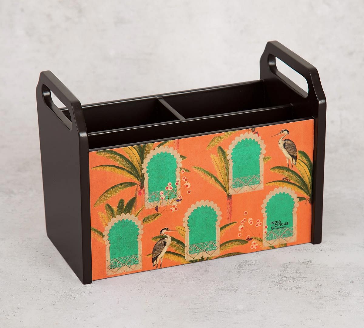 India Circus Heron's Palace Desk Organizer