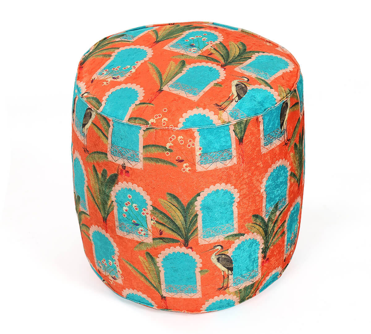 India Circus Heron's Palace Pouffe