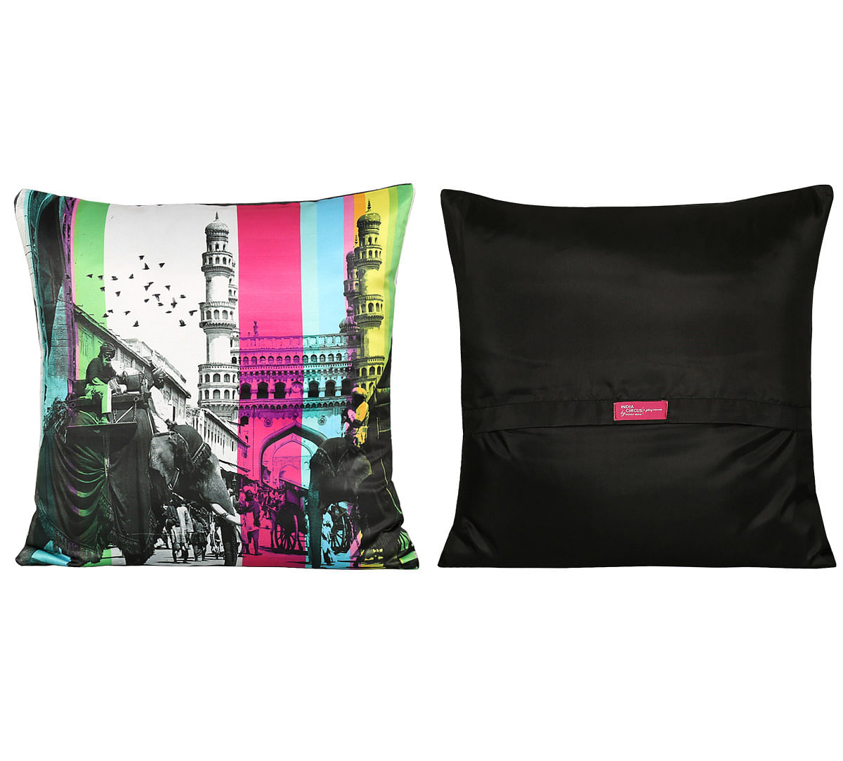 India Circus Incredible Pop India Cushion Cover Set of 5