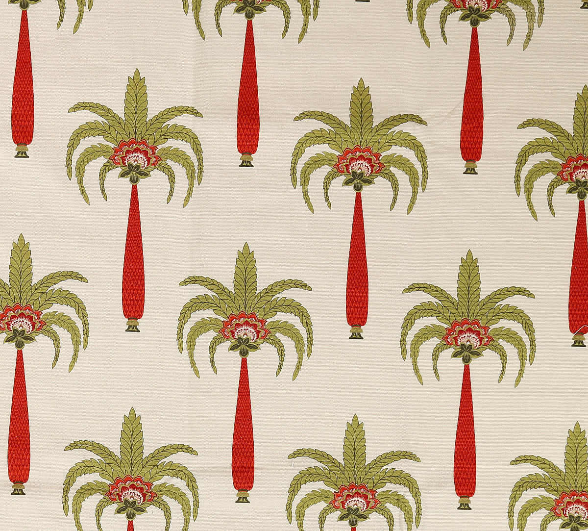 India Circus Island Palms Door Curtain