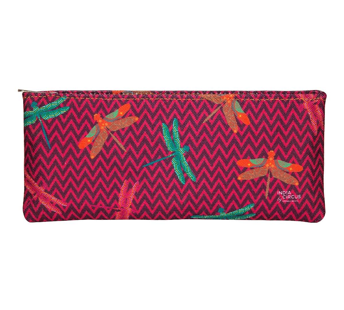 India Circus Jam Chevron Butterflies Small Utility Pouch