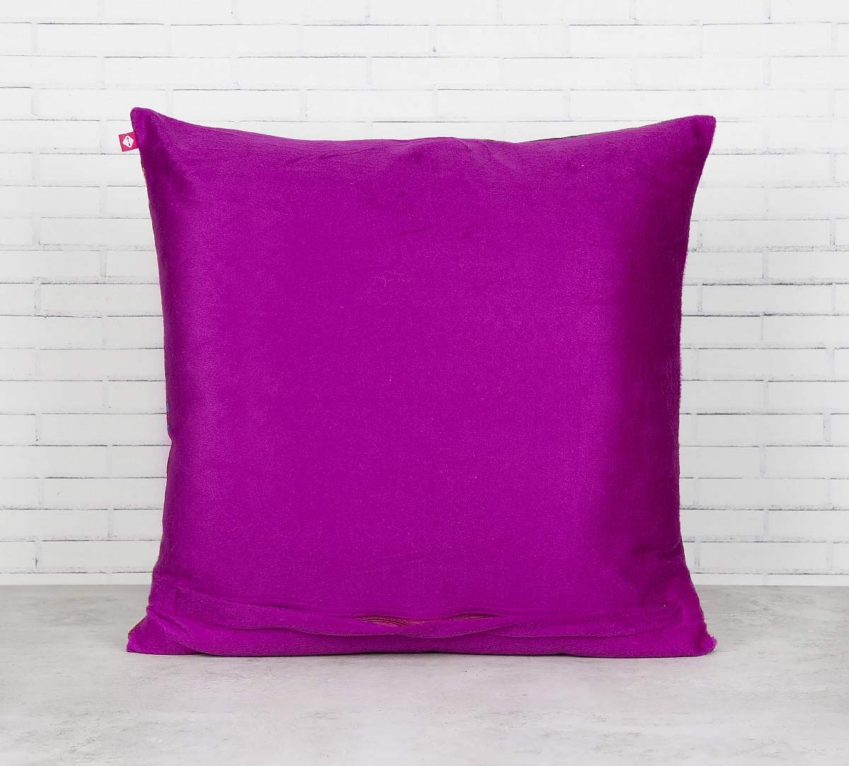 India Circus Jam Lake Florist Blended Velvet Cushion Cover