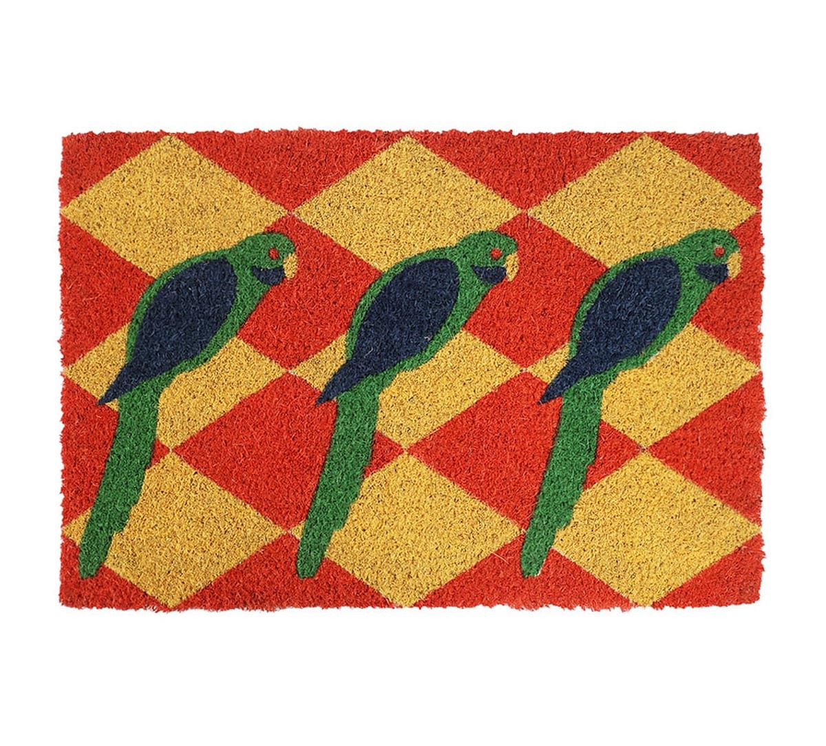 India Circus by Krsnaa Mehta Joy de Vivre Doormat