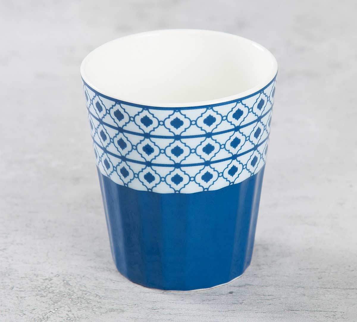 India Circus Lattice Fence Dining Extravaganza Chai Glass