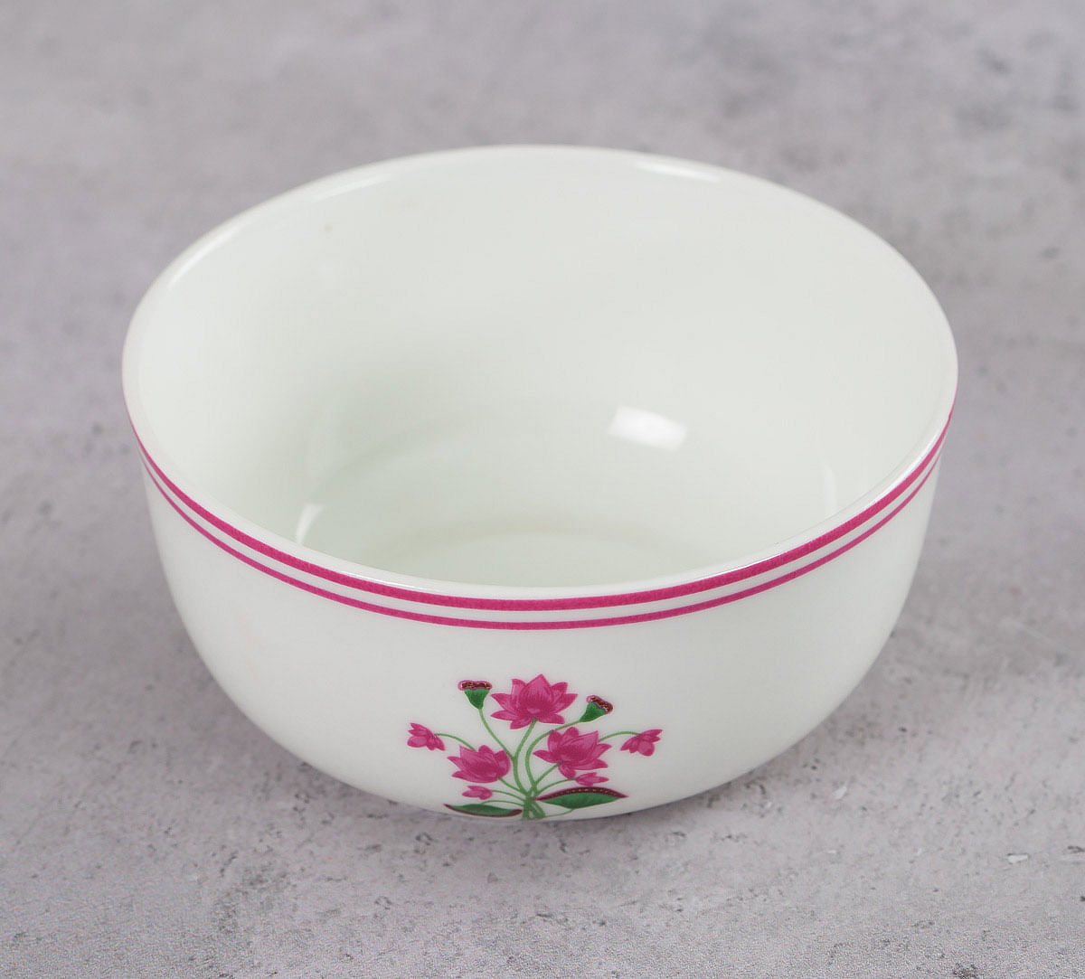 India Circus Lattice Lotus Katori Bowl