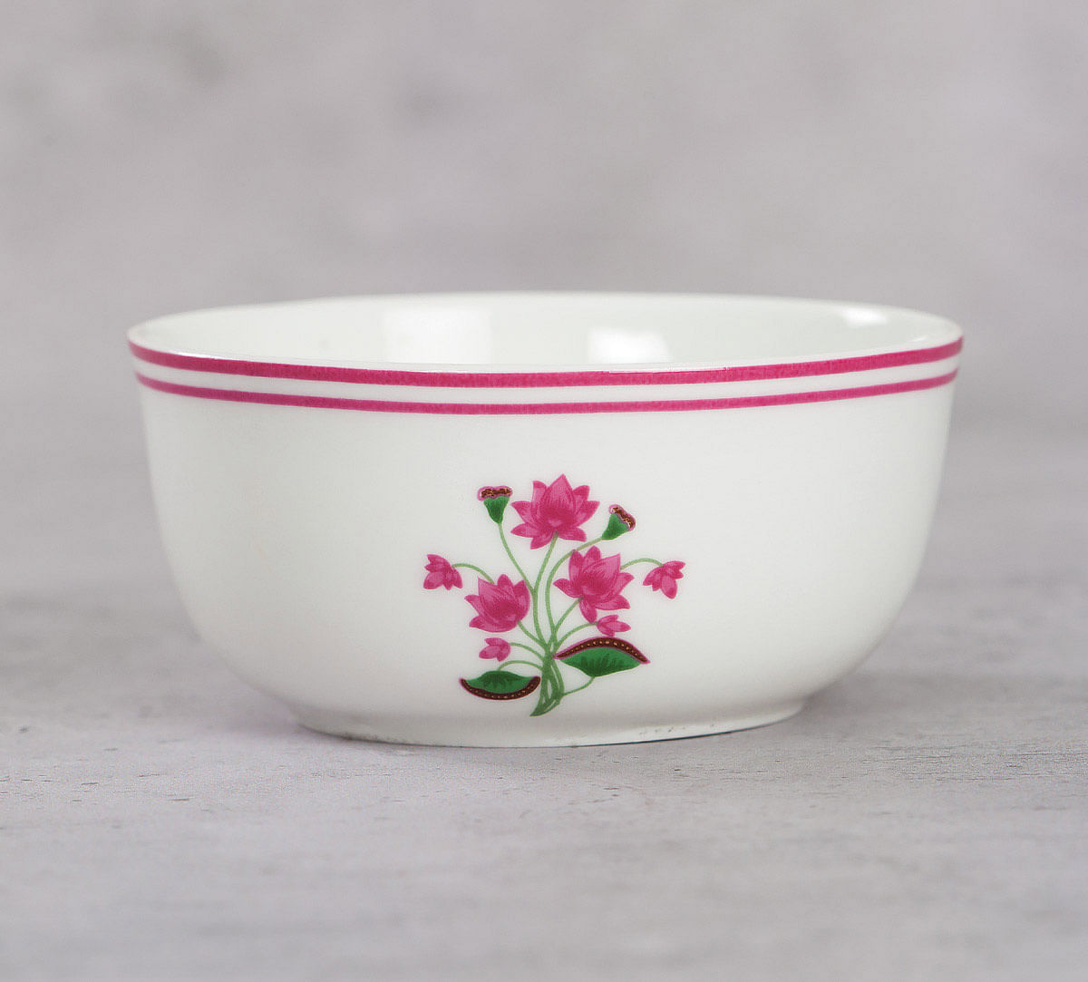 India Circus Lattice Lotus Katori Bowl