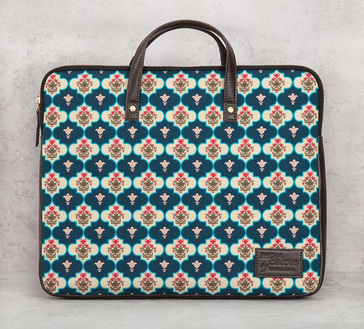 India Circus by Krsnaa Mehta Lattice Treasures Laptop Bag