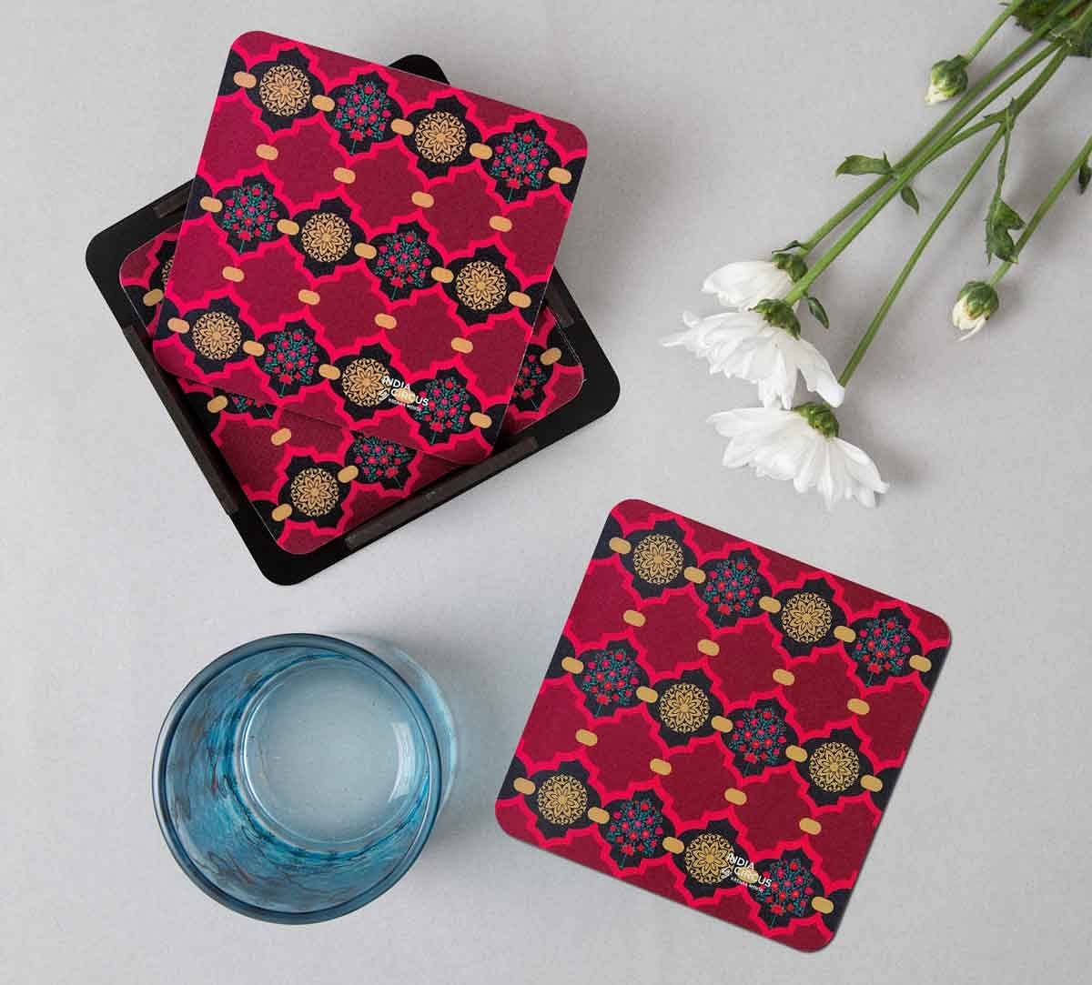 India Circus Latticed Synergy Table Coaster