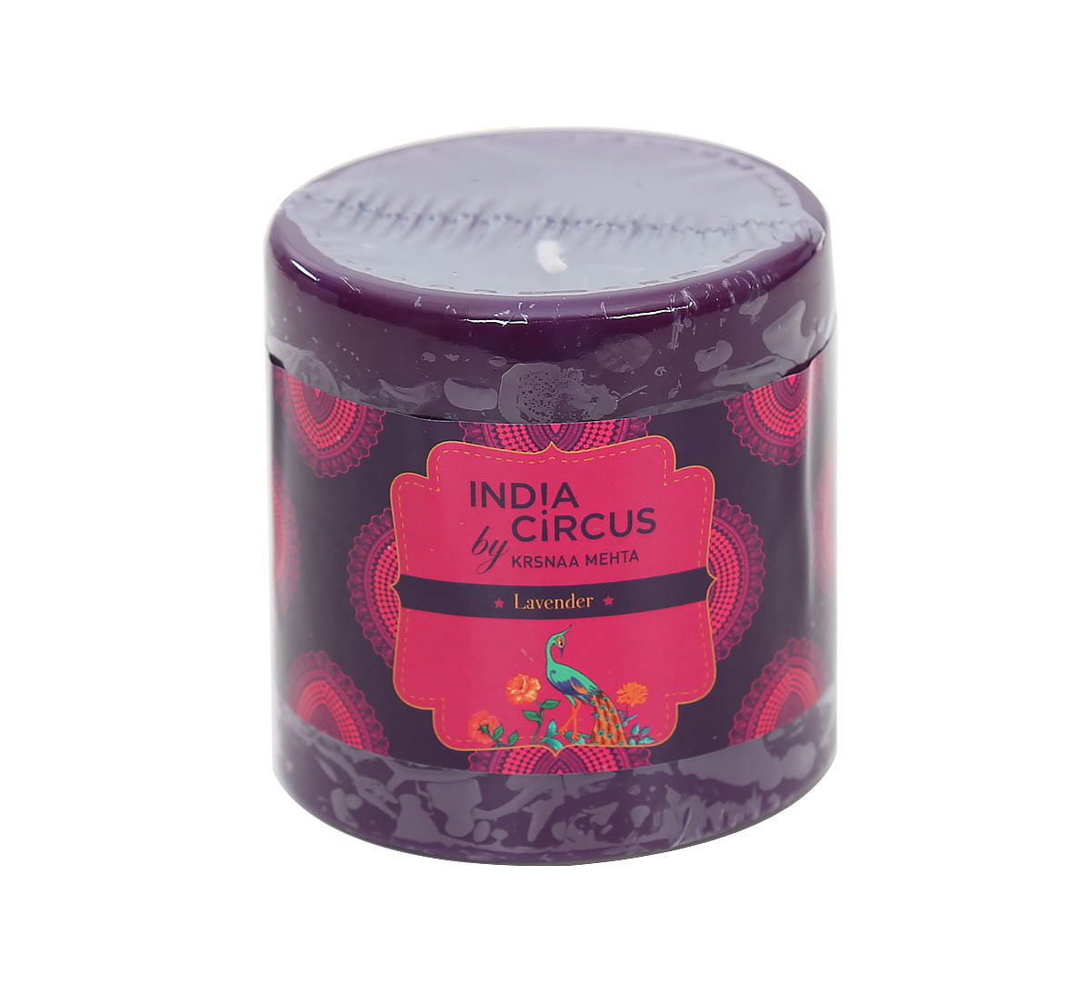 India Circus Lavender Drum Candle