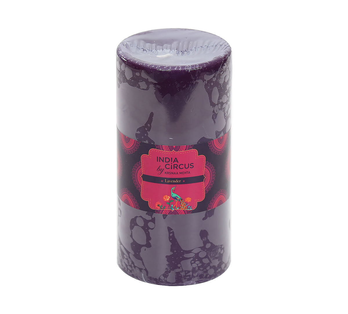 India Circus Lavender Pillar Candle