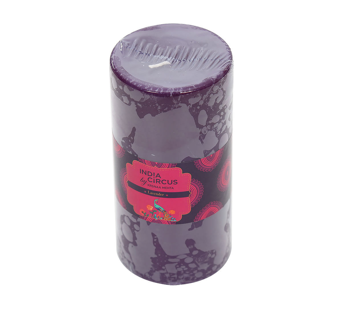 India Circus Lavender Pillar Candle