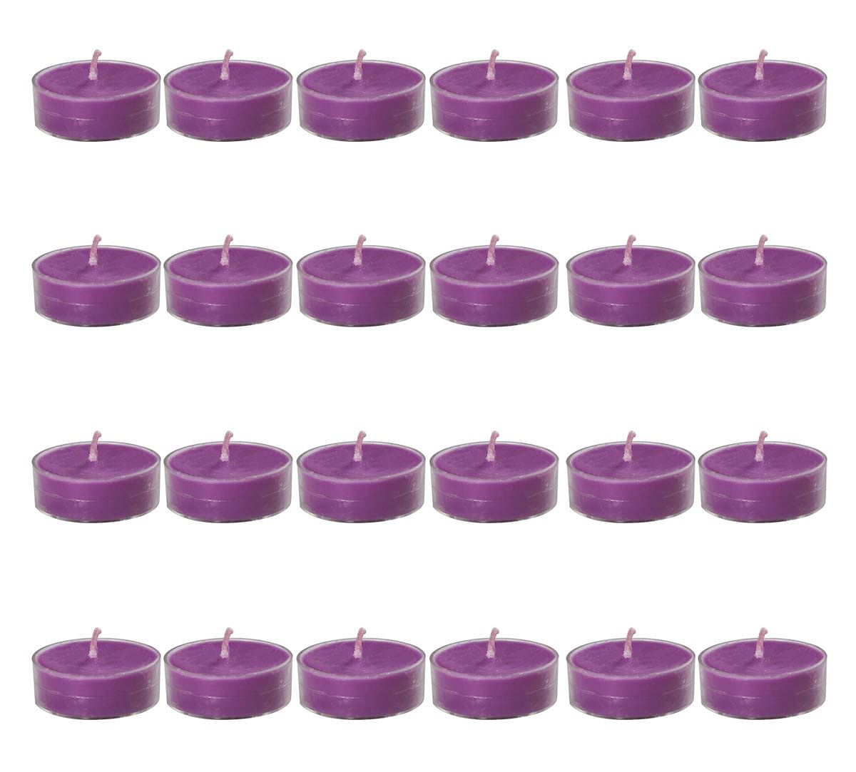 India Circus Lavender Tea Light candles (Set of 24)