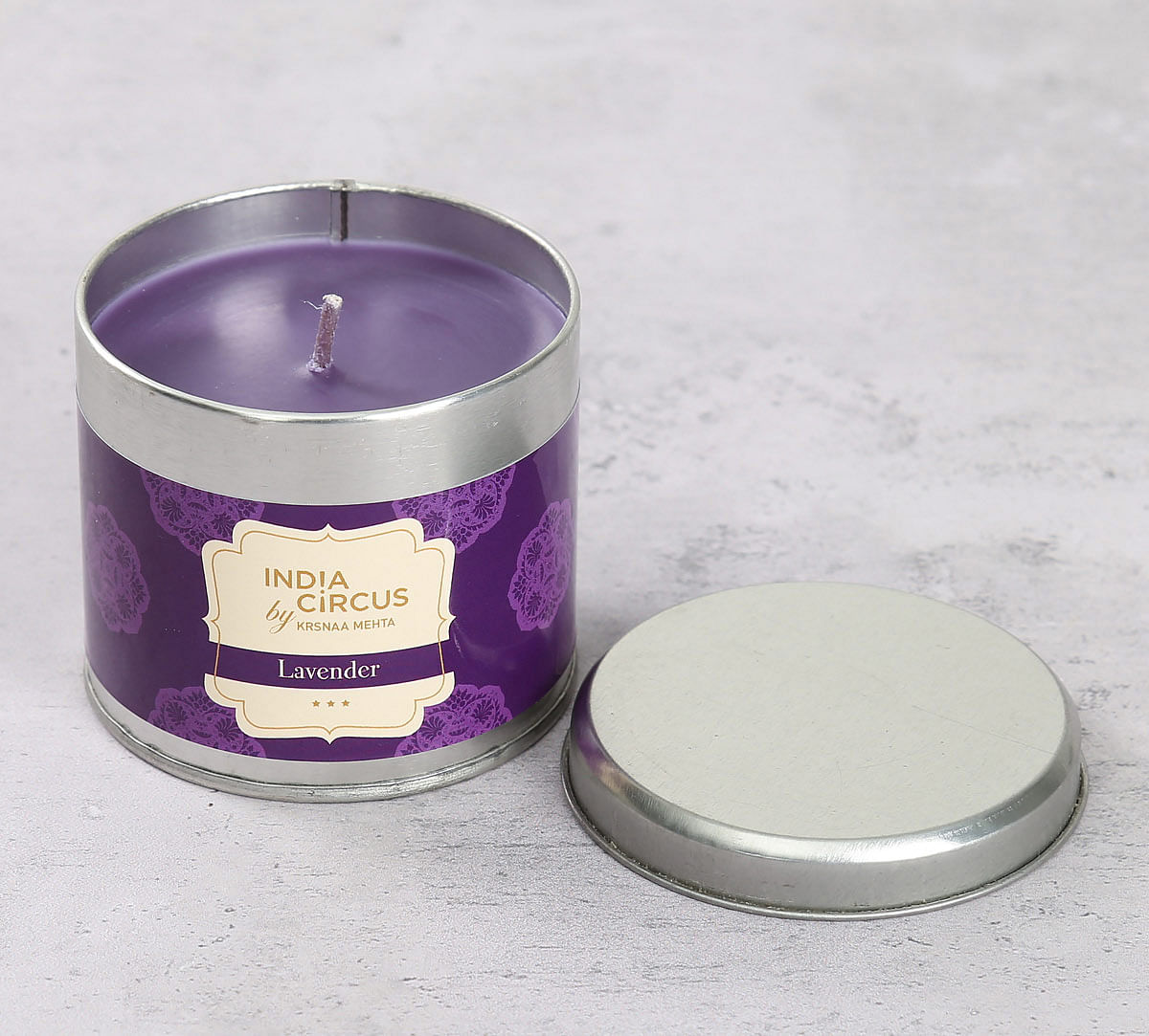 India Circus Lavender Tin Candle