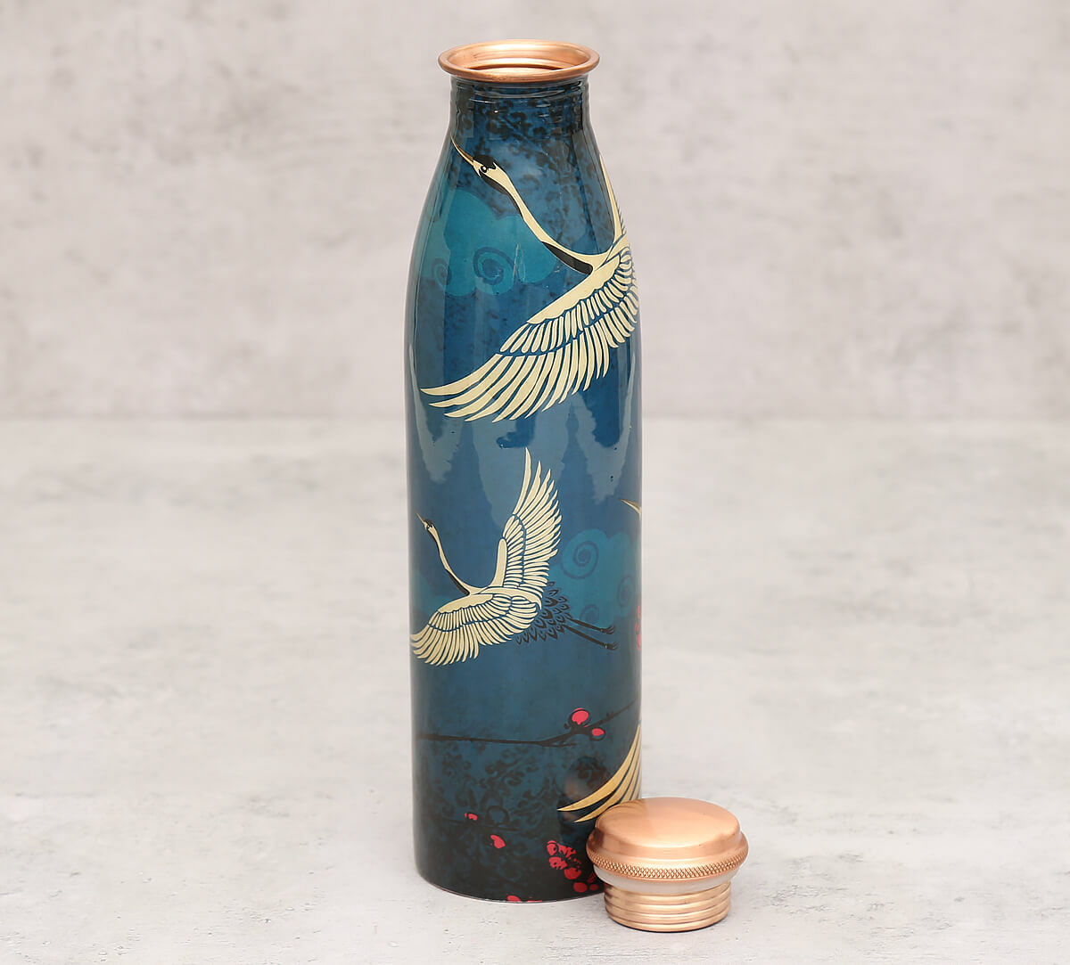 India Circus Legend of the Cranes Copper Bottle