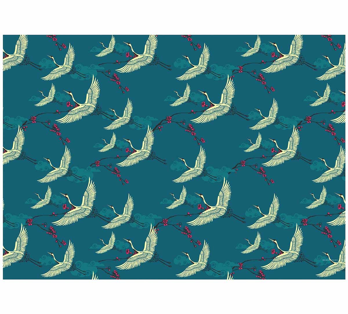 India Circus Legend of the Cranes Gift Wrapping Paper