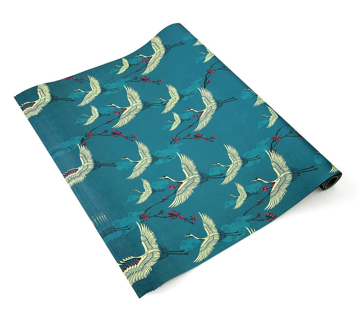 India Circus Legend of the Cranes Gift Wrapping Paper
