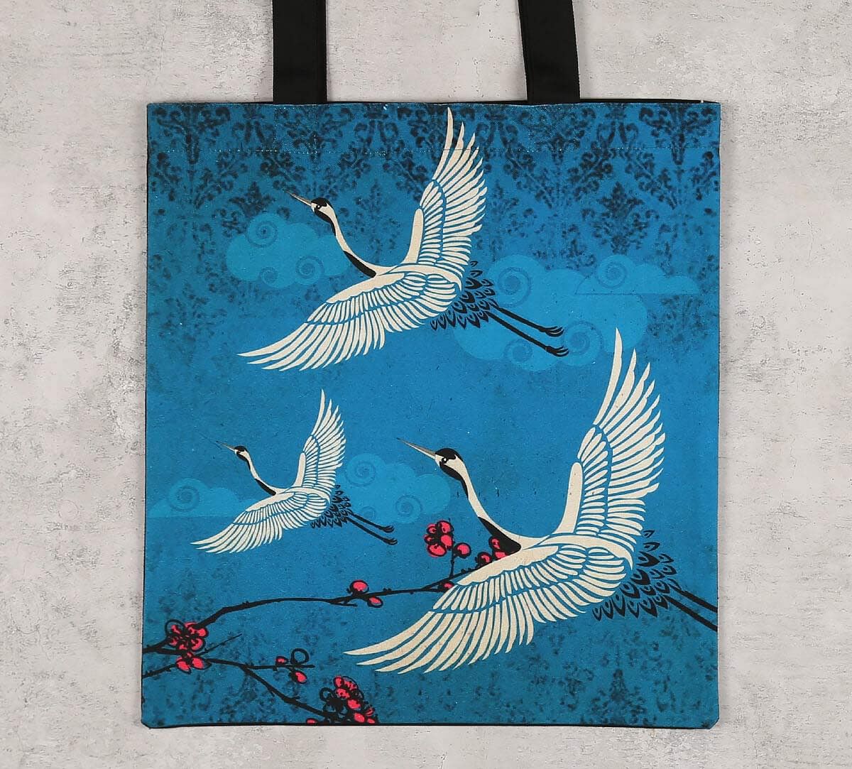 India Circus Legend of the Cranes Jhola Bag