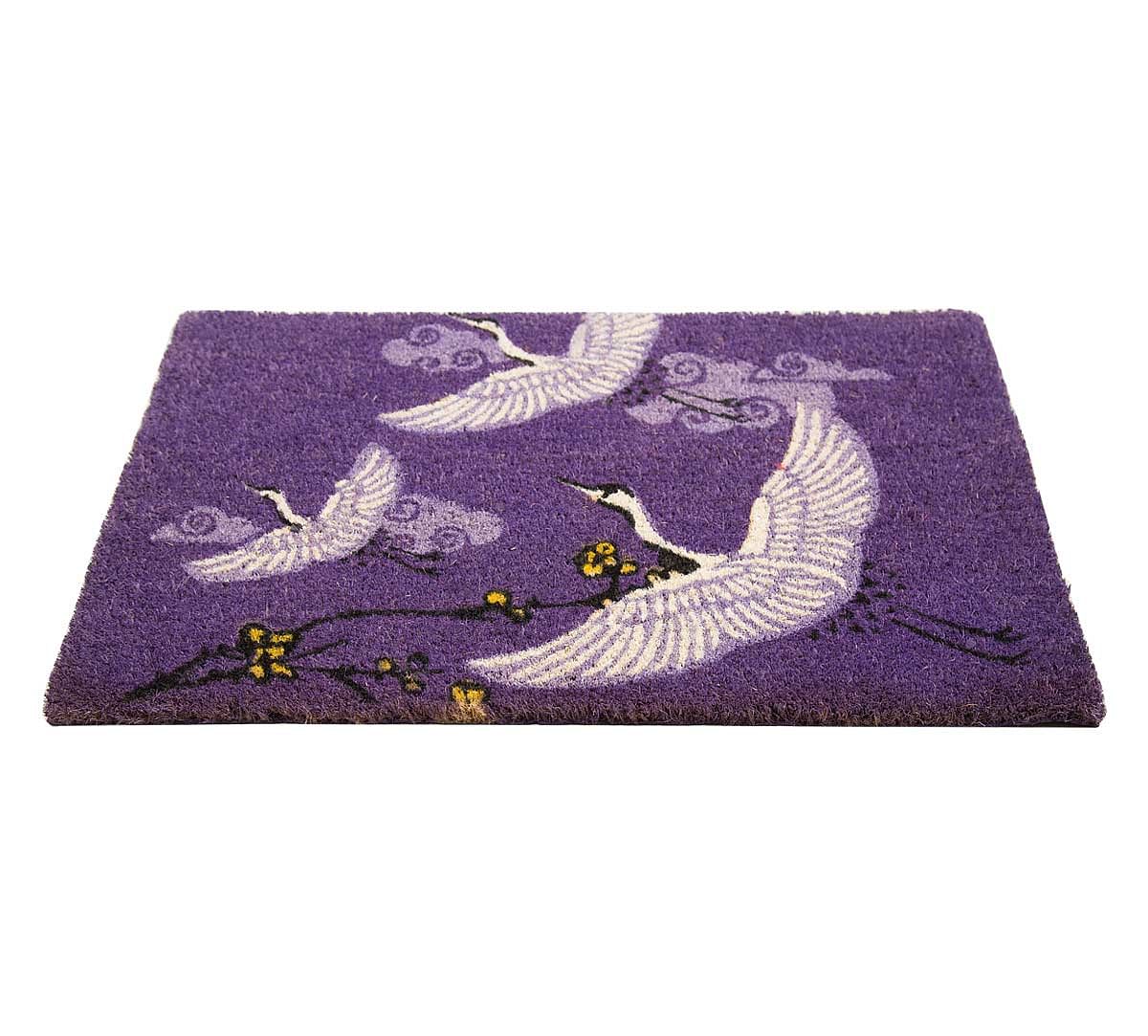 India Circus Legend of the Cranes Violet Doormat