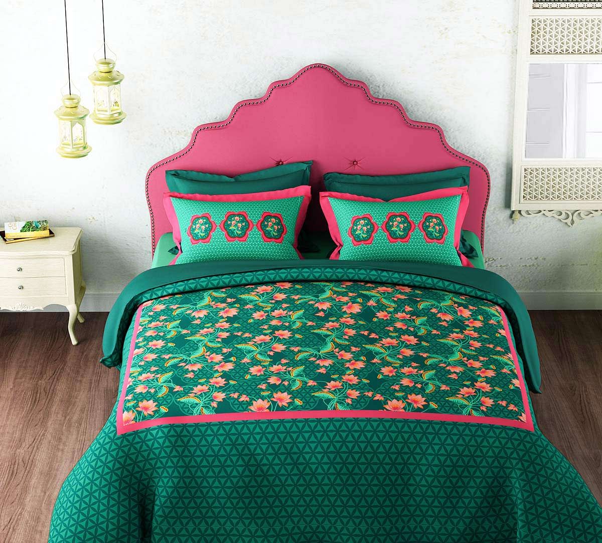 India Circus Floral Faction Bed Sheet Set