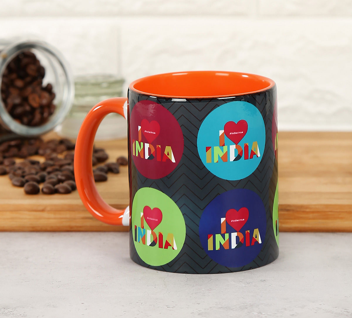 India Circus Love IC Coffee Mug