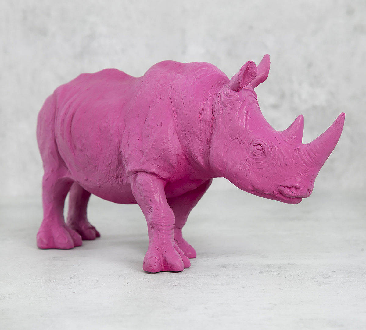 India Circus Magento Rhino Calf Figurine