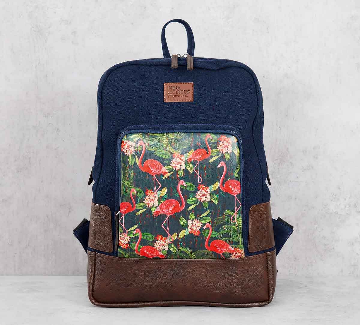 India Circus Moksha Hansa Denim Backpack