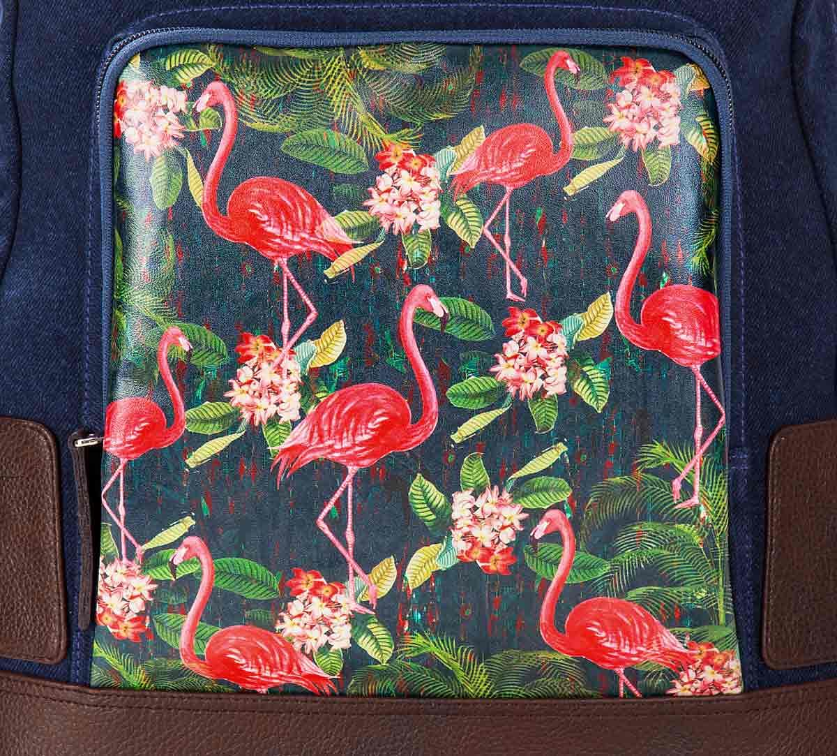 India Circus Moksha Hansa Denim Backpack