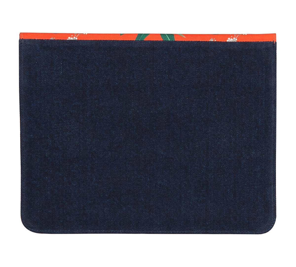 India Circus Monkey Games Denim iPad Sleeve