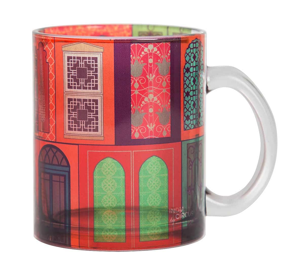 India Circus Mughal Doors Reiteration Glass Coffee Mug