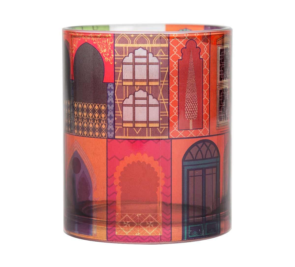 India Circus Mughal Doors Reiteration Glass Coffee Mug