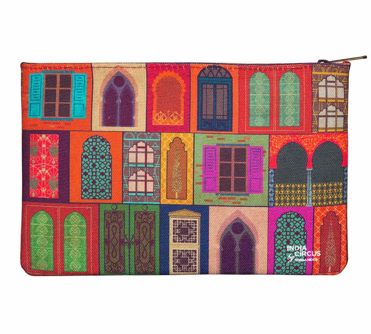 India Circus Mughal Doors Reiteration Makeup Pouch
